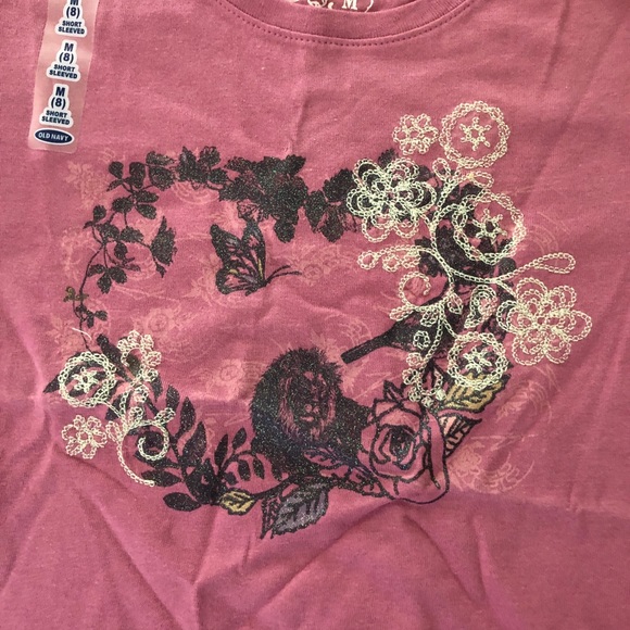 Old Navy Girls Graphic Tshirt - NWT - Picture 2 of 2